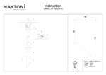 Lustra Lipari Maytoni C044CL-01-15GU10-W