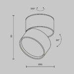 Lustra Onda Maytoni C024CL-12W2.7K-W-1
