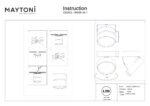 Lustra Onda Maytoni C024CL-18W3K-W-1