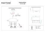 Lustra Slim Maytoni C015CL-02B