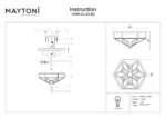 Lustra Zeil Maytoni H356-CL-03-BZ
