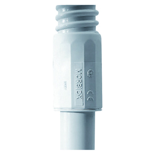 Mufa tub - Guaina Morbidx - IP65 - Fara Halogeni - Ø 40MM - Gri RAL7035