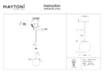 Pendul Basic form Maytoni MOD321PL-01G2