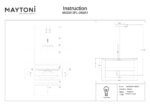 Pendul Bergamo Maytoni MOD613PL-05GR1