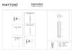 Pendul Calipso Maytoni P106PL-01-GU10-B
