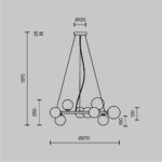Pendul Dallas Maytoni MOD545PL-11G