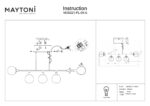 Pendul Erich Maytoni MOD221-PL-05-G