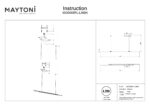 Pendul Halo Maytoni MOD005PL-L36BK