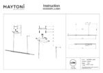 Pendul Halo Maytoni MOD005PL-L48BK