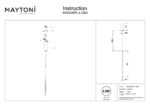 Pendul Halo Maytoni MOD246PL-L12BK