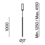 Pendul Halo Maytoni MOD246PL-L24BSK1