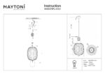 Pendul Levitation Maytoni MOD376PL-01G1