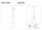 Pendul Node Maytoni MOD165PL-L18G3K
