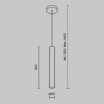 Pendul Pro Focus Maytoni MOD161PL-01CM1