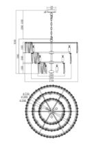 Pendul Puntes Maytoni MOD043PL-18CH