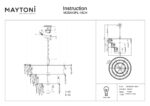 Pendul Puntes Maytoni MOD043PL-18CH