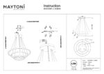 Pendul Rim Maytoni MOD058PL-L100B3K