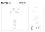 Pendul Ring Maytoni MOD013PL-02W