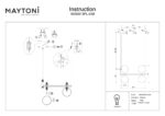 Pendul Ring Maytoni MOD013PL-04B