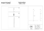 Pendul Supersymmetry Maytoni P096PL-L11BK1