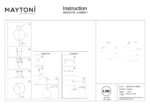 Pendul Twins Maytoni MOD427PL-L20B3K1
