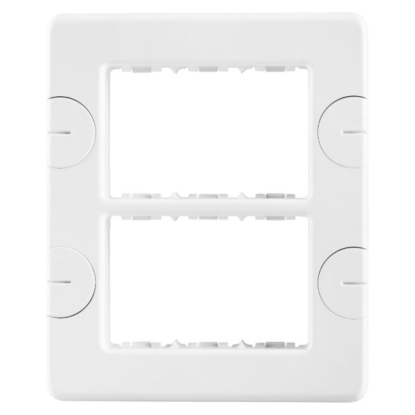 Placa Compacta - Autoportanta - 6 Module (3+3 Suprapuse) - Alba - Sistem