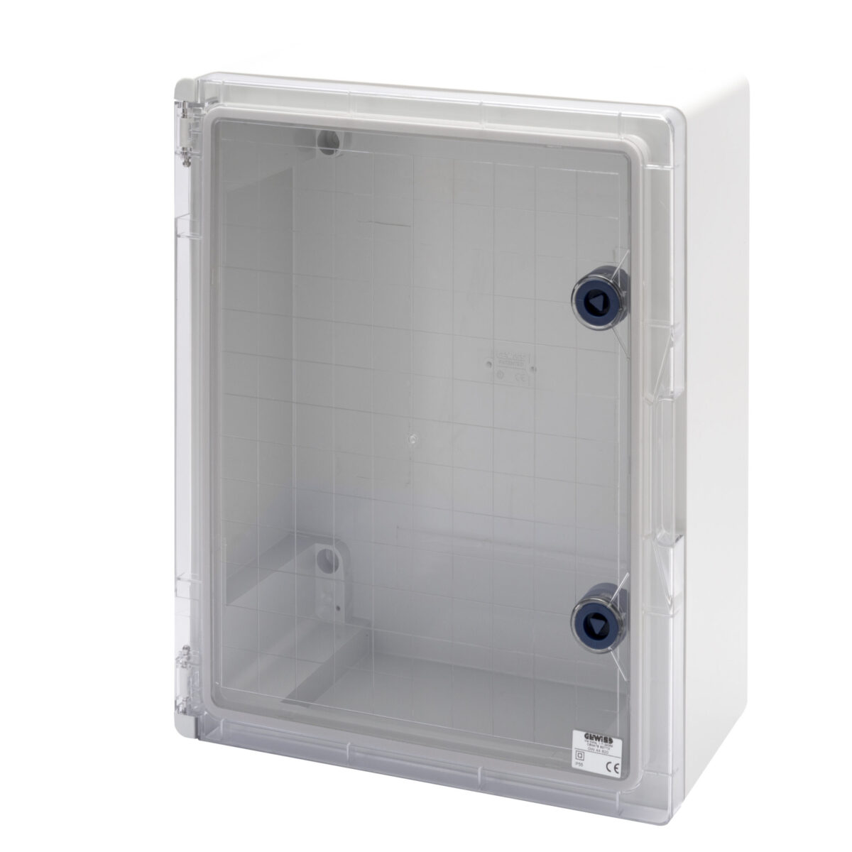Placa Etansa cu Usa Transparenta Prevazuta cu Incuietoare – Gwplast 120 – 316X396X160 – IP55 Gri RAL 7035 Placa Etansa cu Usa Transparenta Prevazuta cu Incuietoare - Gwplast 120 - 396X474X160 - IP55 Gri RAL 7035