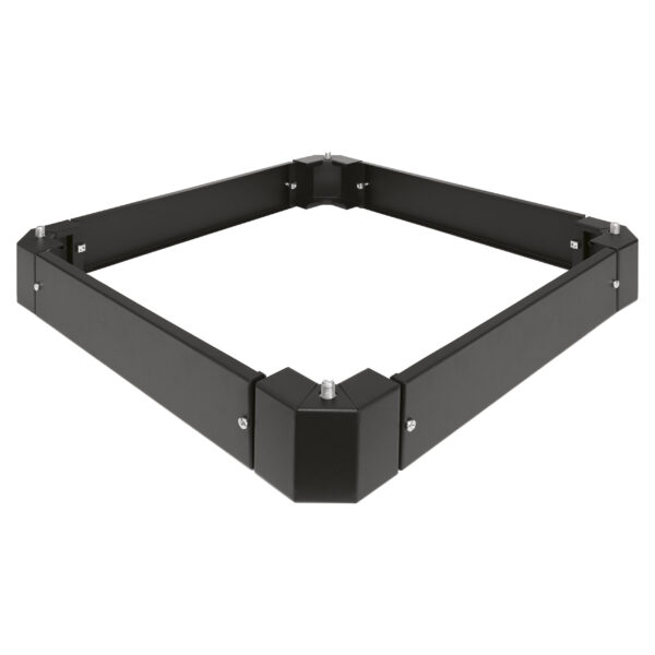 Placi - Dulap Rack de 19'' pentru Podea - Pentru GW38464 - 800X100X800 - 600X100X600 - Negru