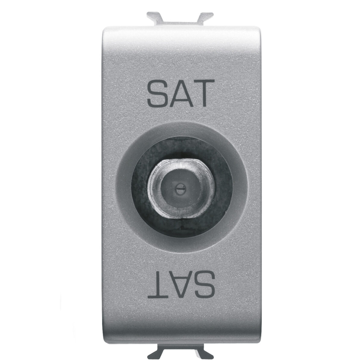 Priza Coaxiala TV/SAT, Ecranare Clasa A - Conector F Mama - Trecere 10 dB - 1 Modul - Titan - CHORUSMART