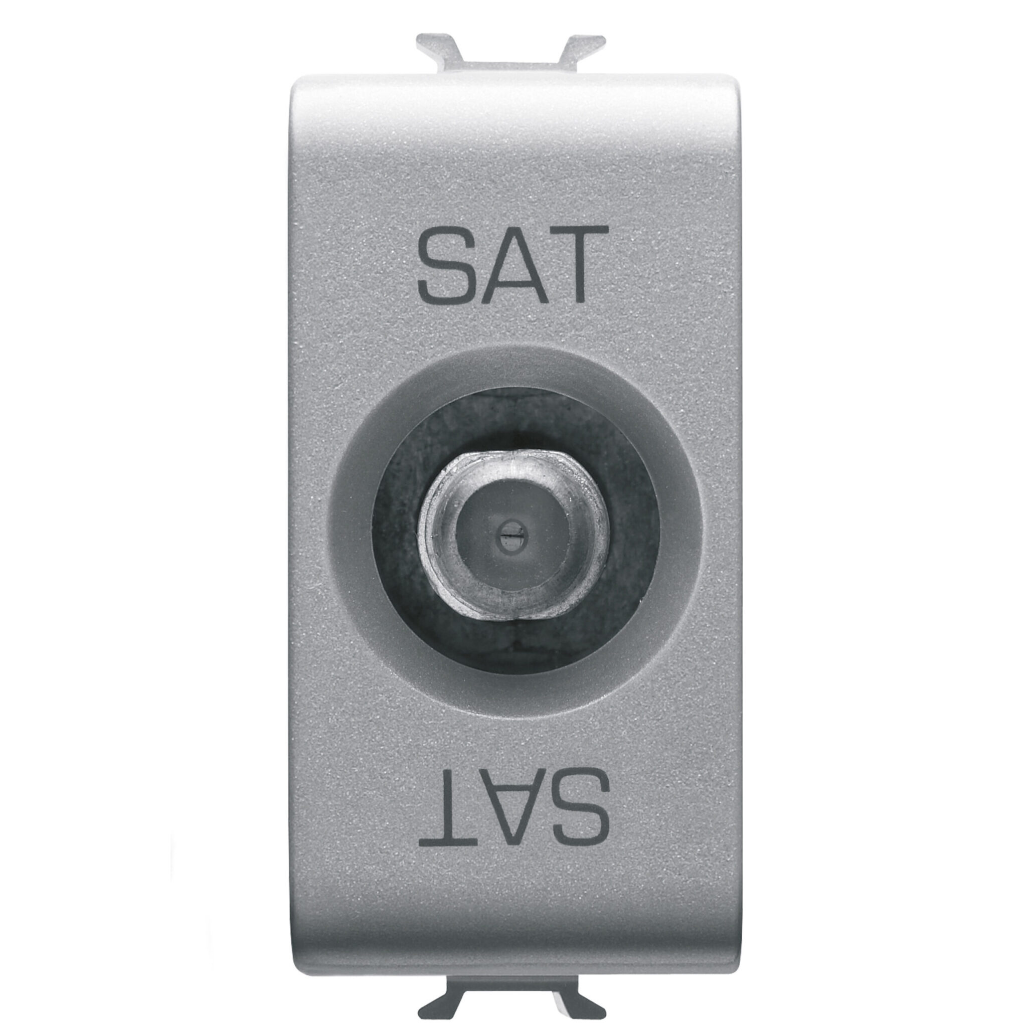 Priza Coaxiala TV/SAT, Ecranare Clasa A - Conector F Mama - Trecere 10 dB - 1 Modul - Titan - CHORUSMART