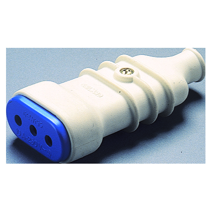 Priza Portabila - Standard Italian - 2P+E 10A 250V Tip P11 - Alba