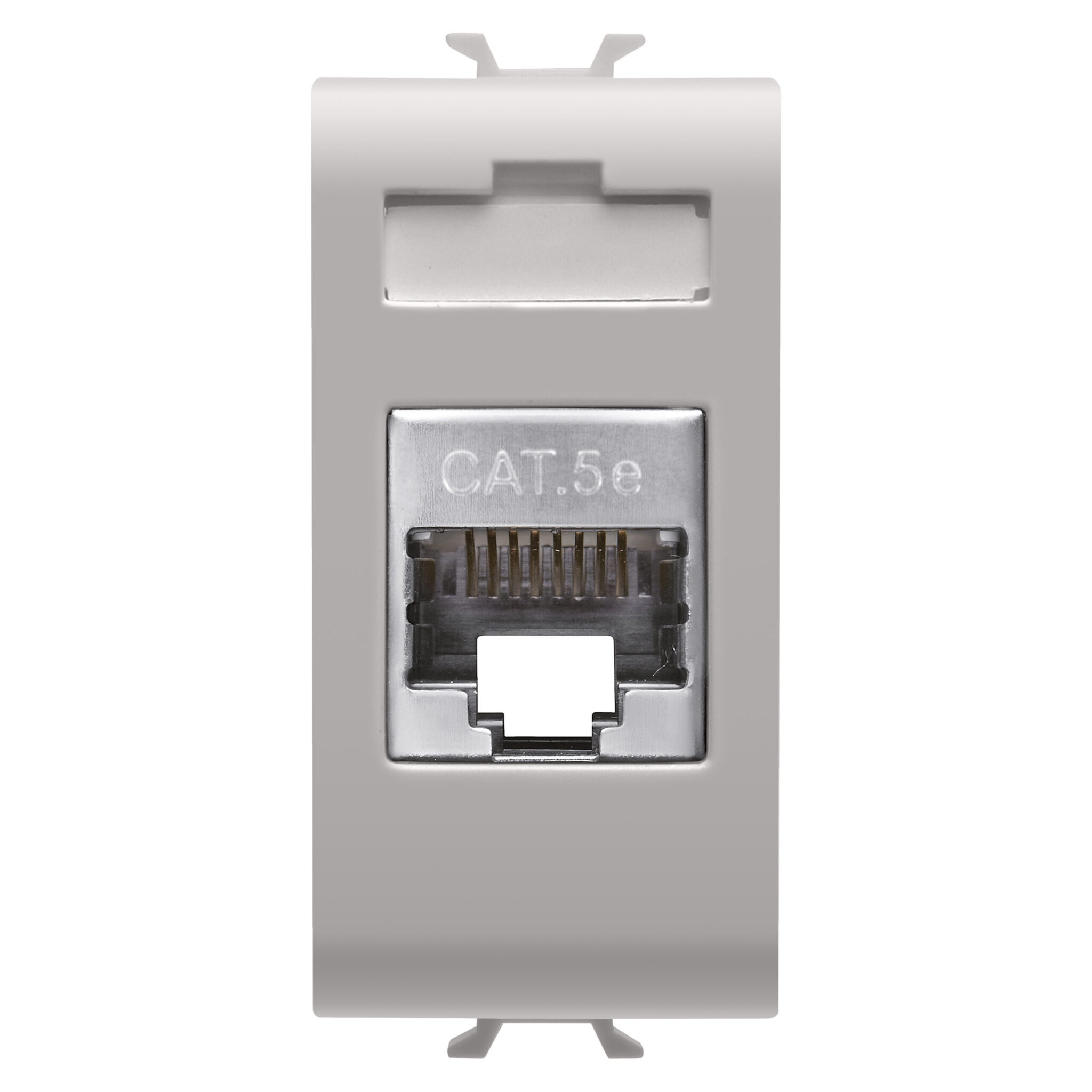 Priza RJ45 - Categoria 5e - Ftp - 1 Modul - Bej Satinat - CHORUSMART