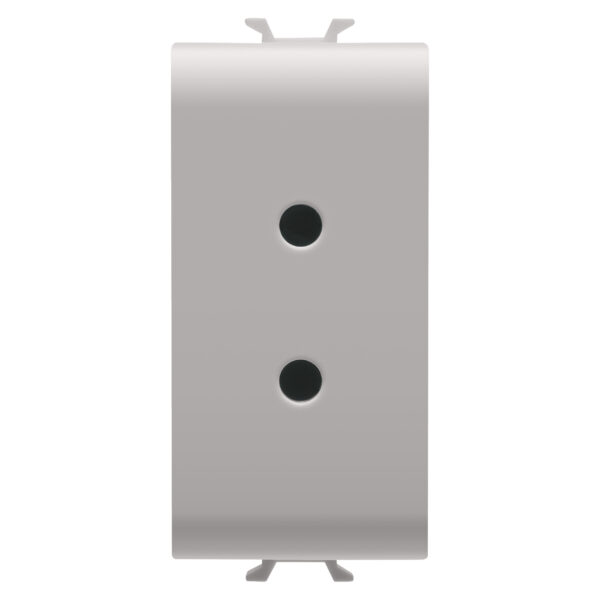 Priza SELV - 2P 6A 24V - 1 Modul - Bej Satinat - CHORUSMART