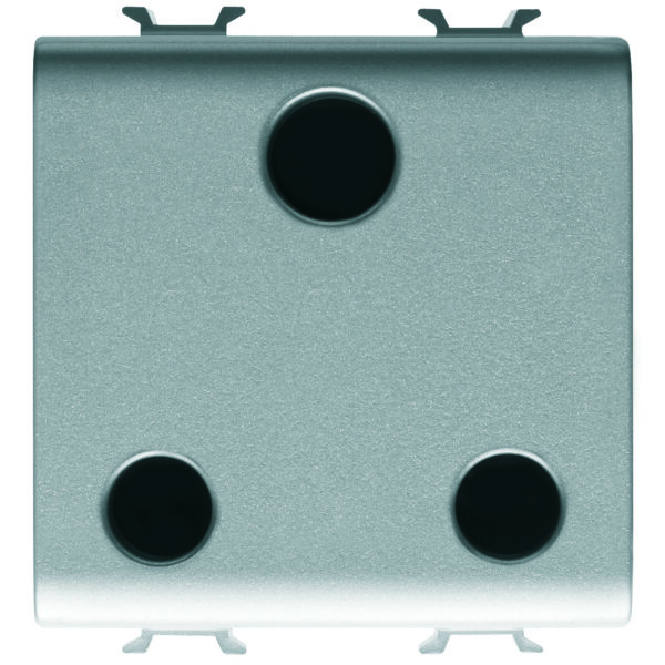 Priza Standard Britanica 250V 2P+E 15A - 2 module Titan - CHORUSMART
