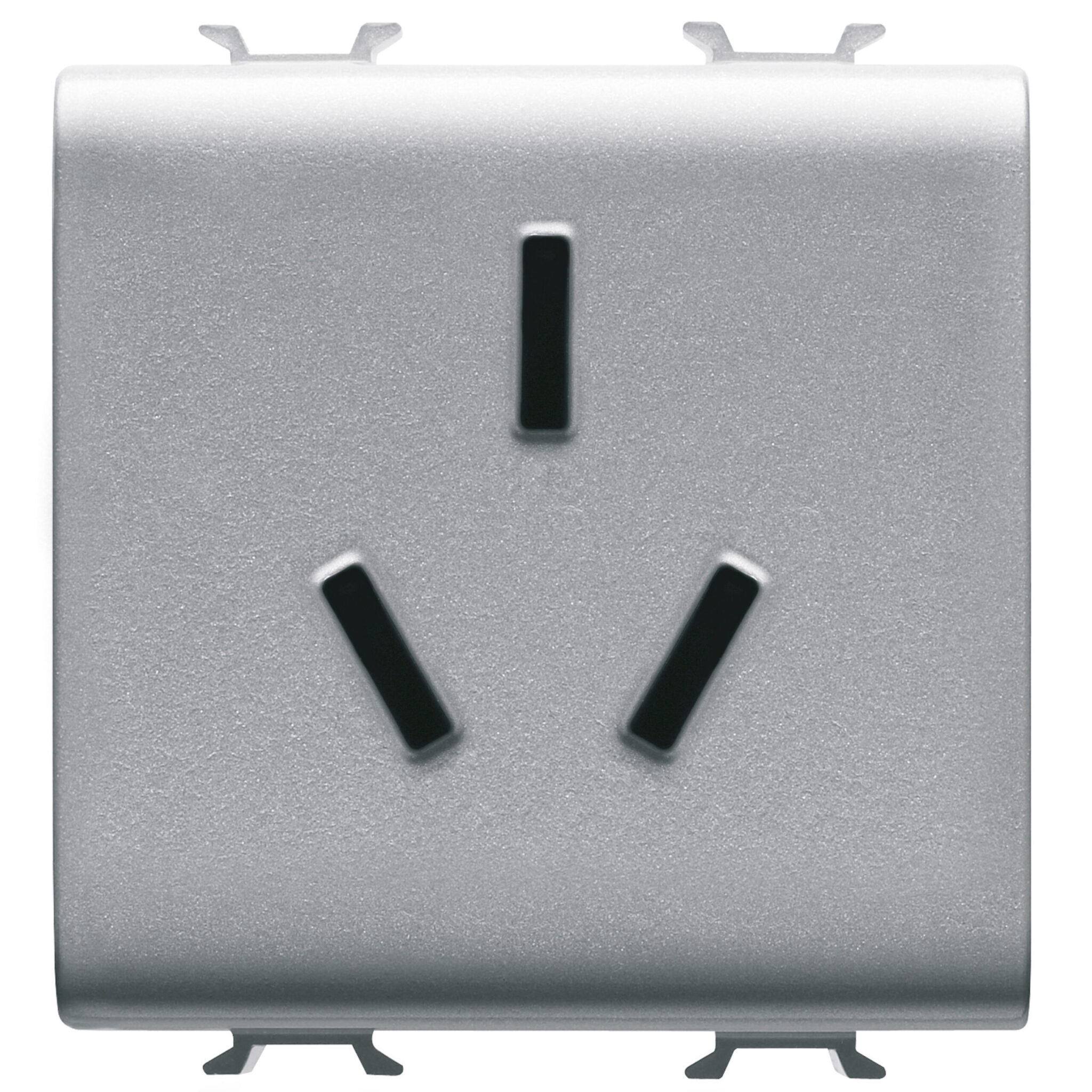 Priza Standard Chineza 250V 2P+E 16A - 2 Modul - Titan - CHORUSMART