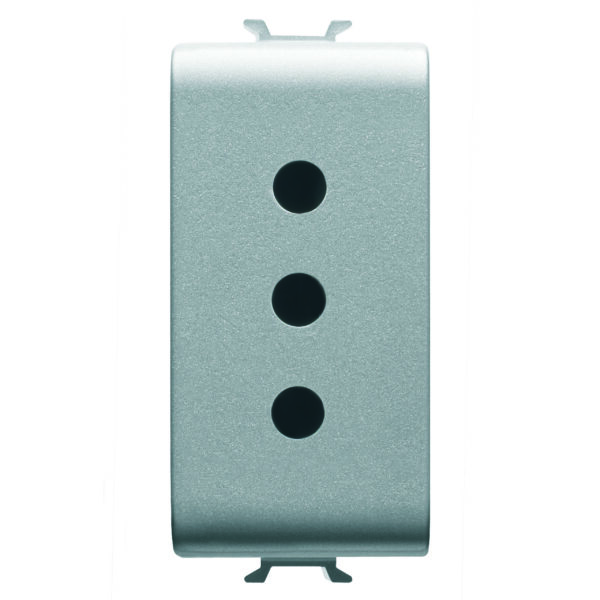 Priza Standard Italian 250V 2P+E 10A - P11 - 1 Modul - Titan - CHORUSMART