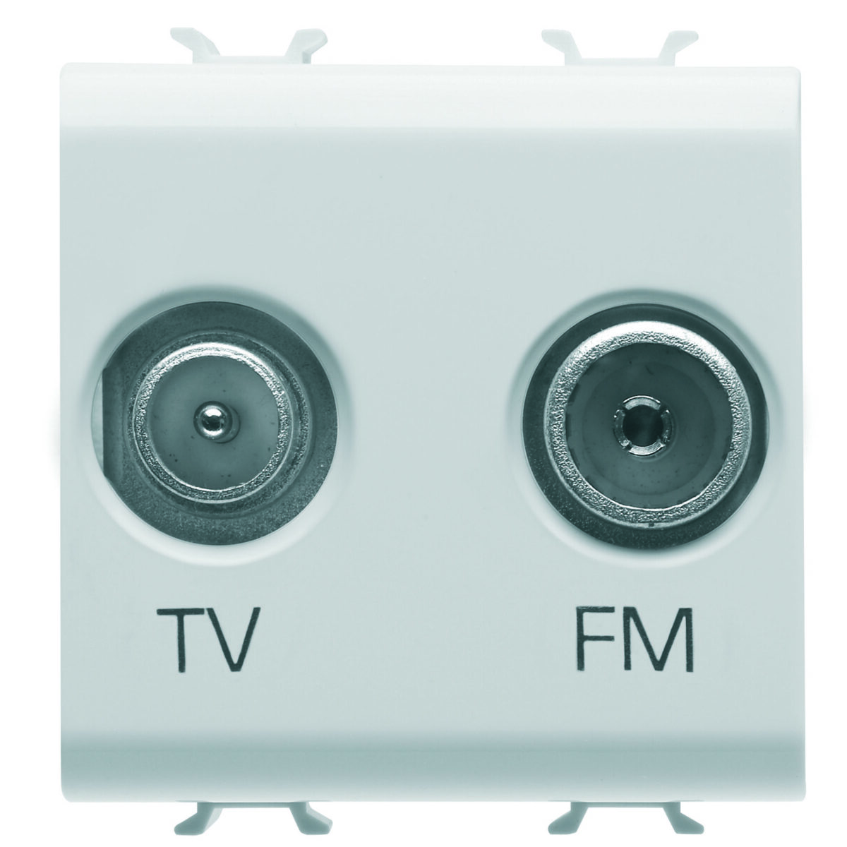 Priza Tv-fm – Directa – 2 Module – Alb Lucios – CHORUSMART Priza Tv-fm - Directa - 2 Module - Alb Satinat - CHORUSMART