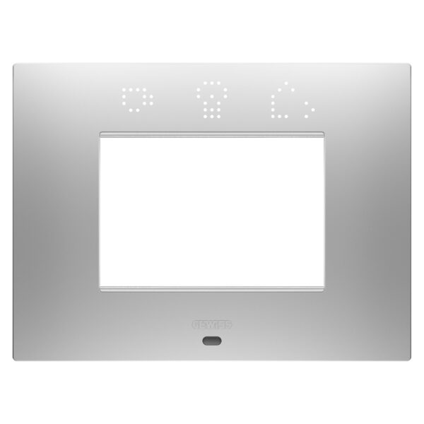 Rama ornament EGO - Smart Tehnopolimer 3 Module - Gri Magnetic - CHORUSMART