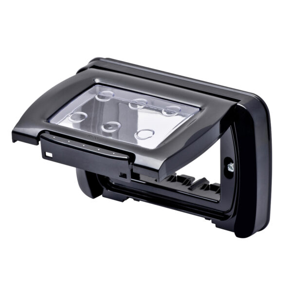 Rama ornament exterior 4 module Toner Negru - Sistem