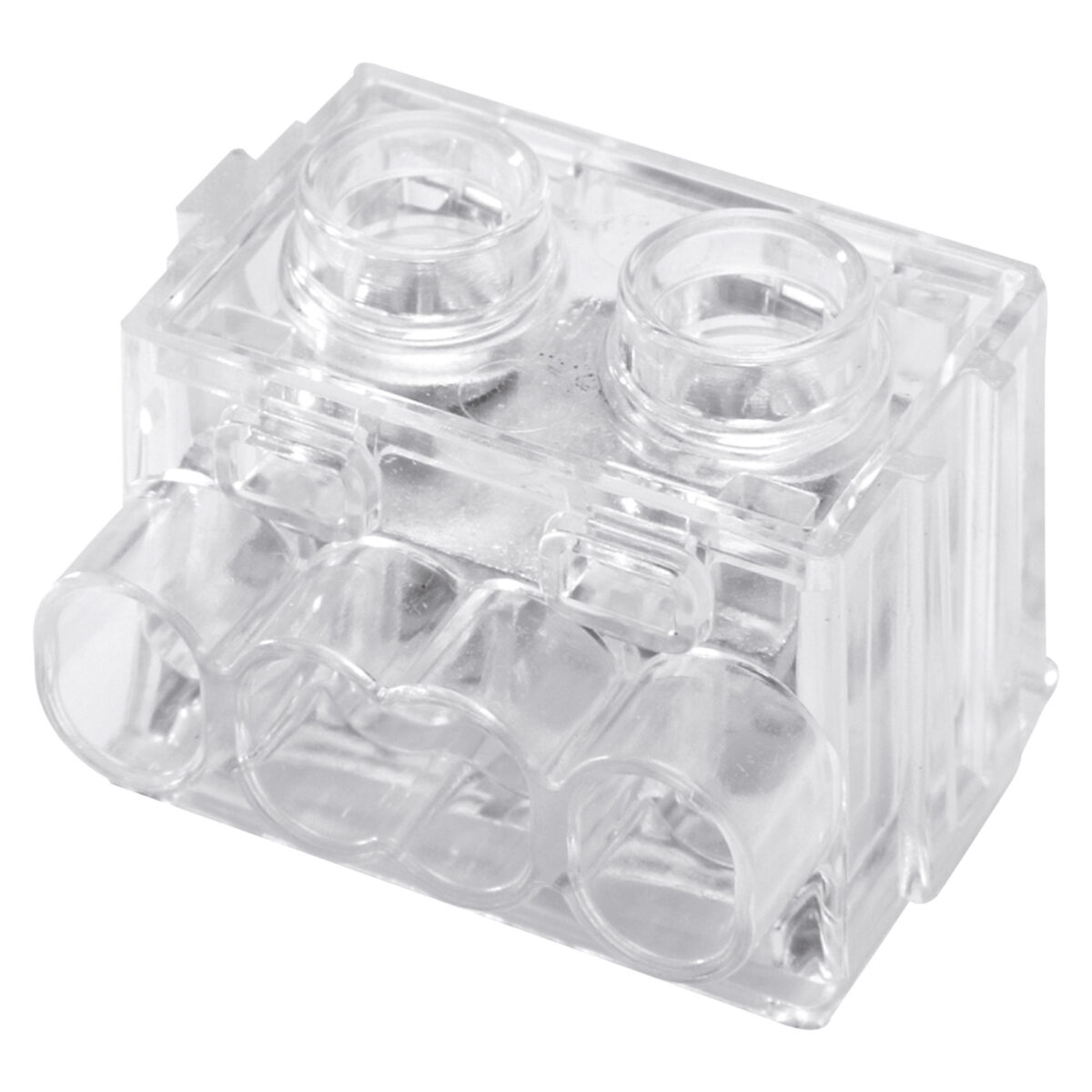 Reglete de Borne cu Strangere pe Placa - 4X6MMQ - 450V - Transparent