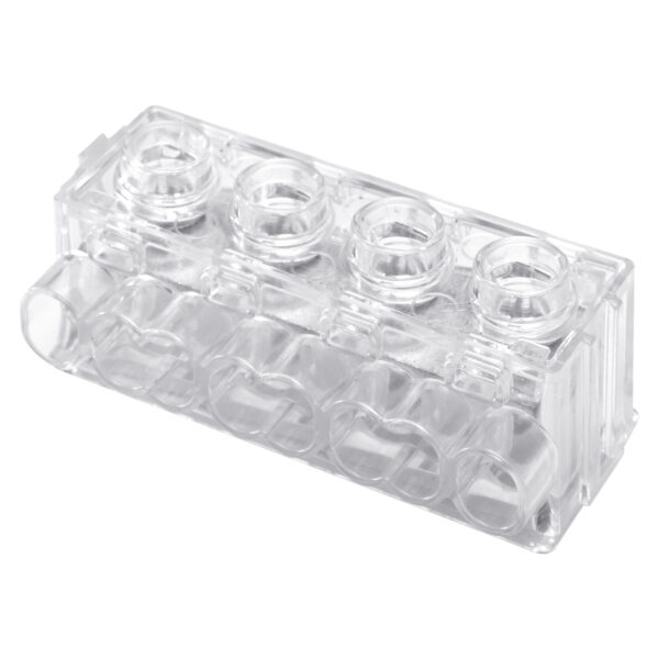 Reglete de Borne cu Strangere pe Placa - 8X6MMQ - 450V - Transparent