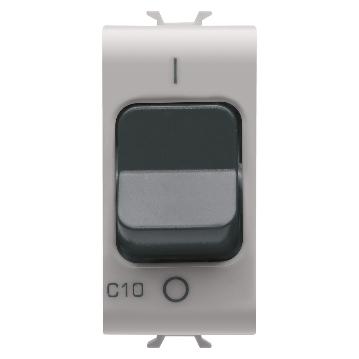 Siguranta automata modulara curba C - 1P+N 10A 230Vac - 1 Modul - Satin Natural Bej - CHORUSMART