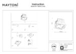 Spot incastrat Alfa Maytoni DL043-01-10W4K-D-SQ-WB