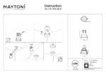 Spot incastrat Dip Maytoni DL115-10W-3K-B