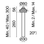 Spot incastrat Focus T Maytoni C140TRS-L300-7W3K-W