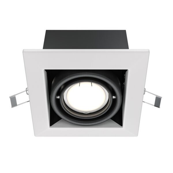Spot incastrat Metal Modern Maytoni DL008-2-01-W