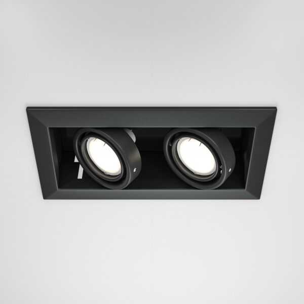 Spot incastrat Metal Modern Maytoni DL008-2-02-B