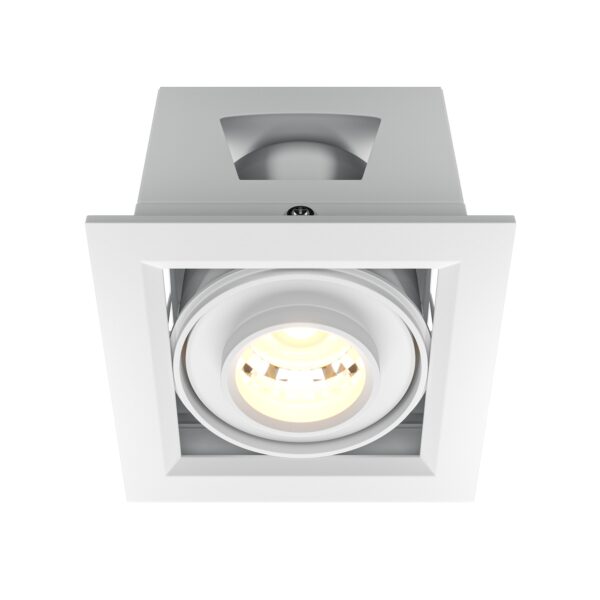 Spot incastrat Metal Modern Maytoni DL093-01-10W3K-W