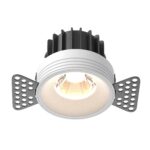 Spot incastrat Round Maytoni DL058-12W3K-TRS-W