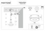Spot incastrat Slim Maytoni DL027-2-01B